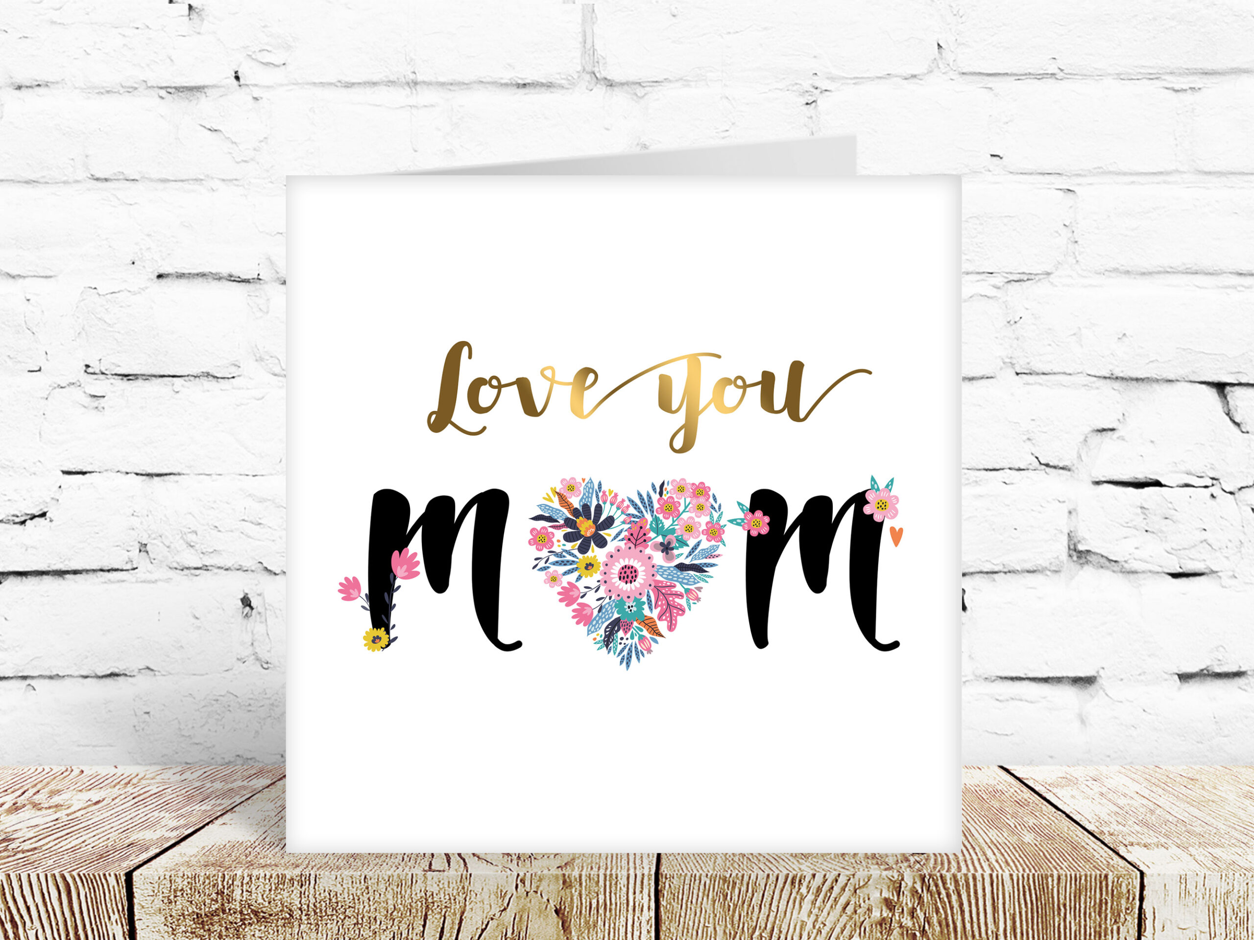 Love you mum, floral