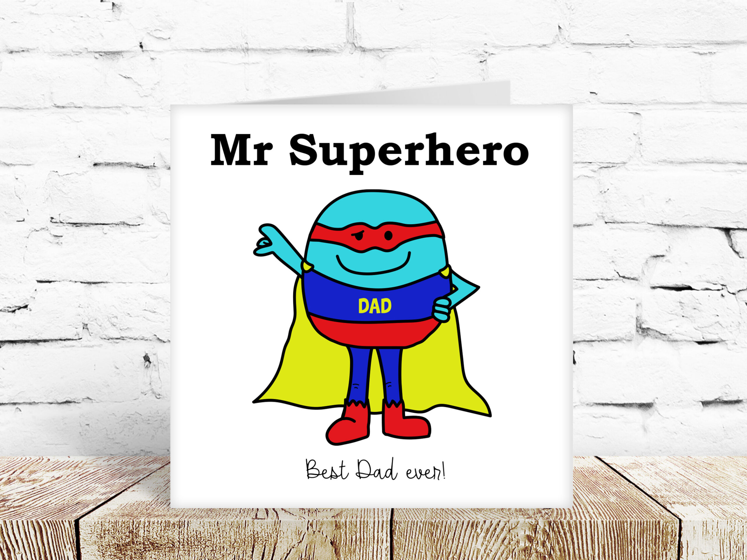 Mr Man – My dad superhero