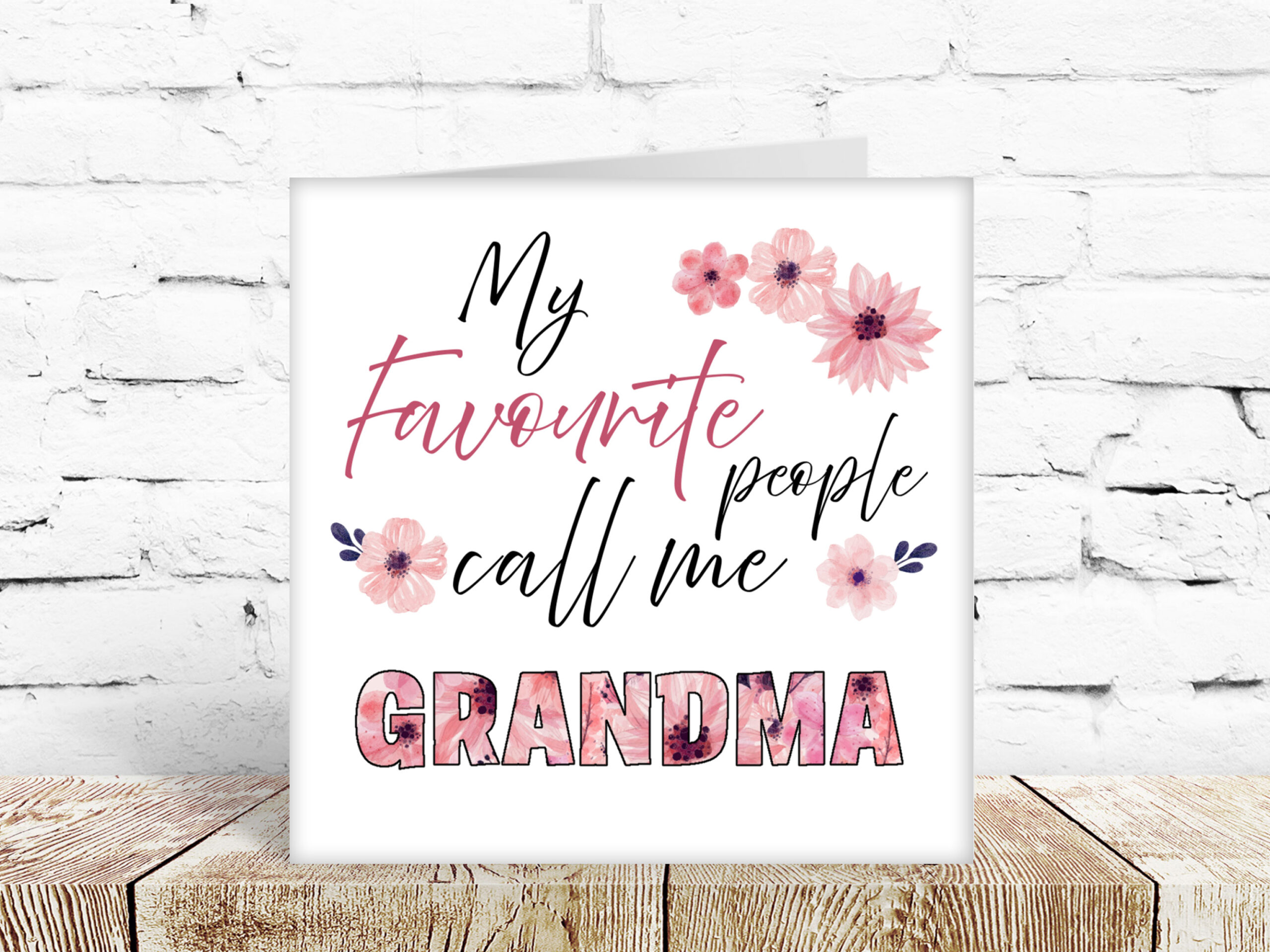 My favourite people call me grandma