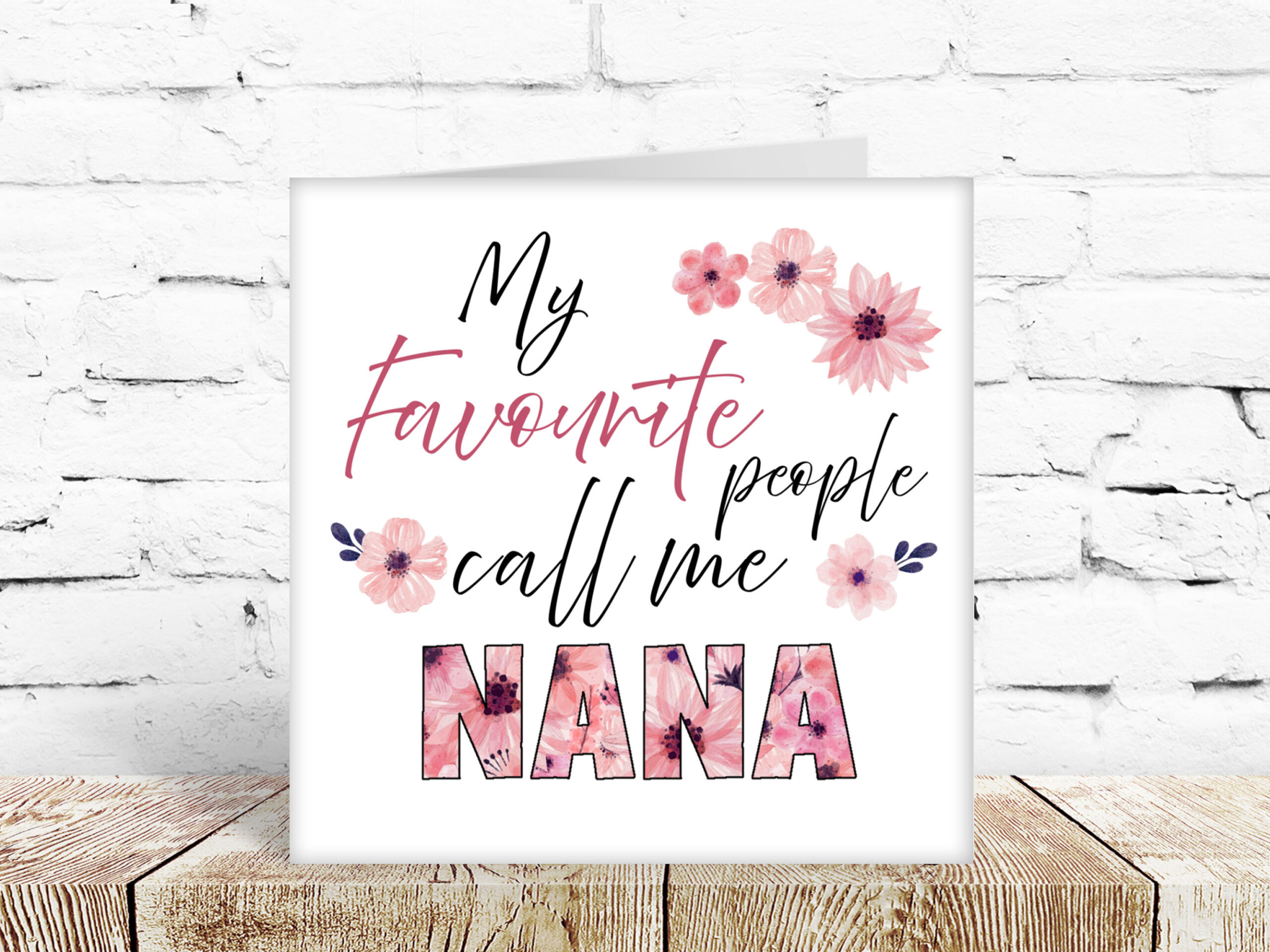 My favourite people call me nana
