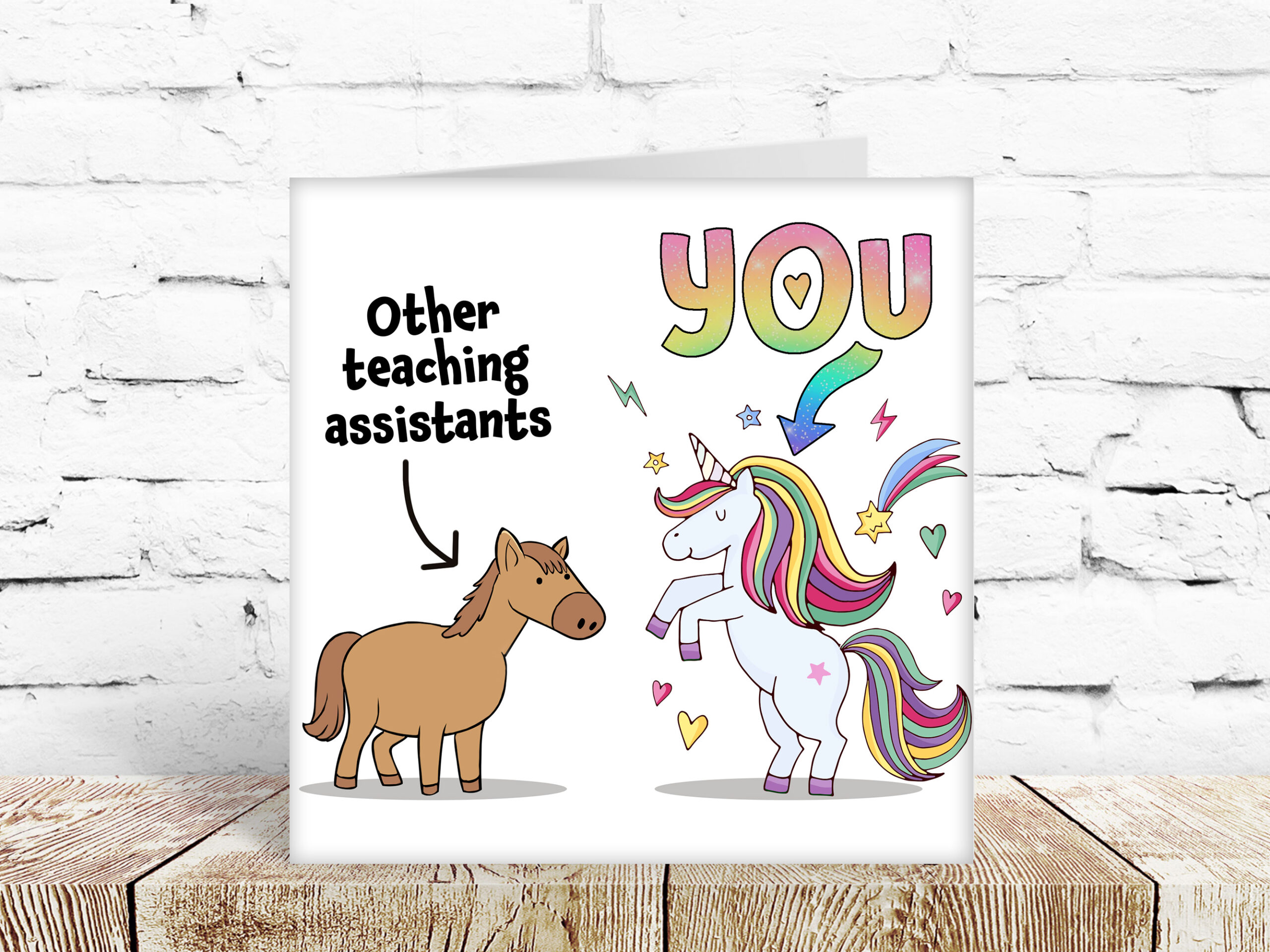 Other teaching assistants…. And you!