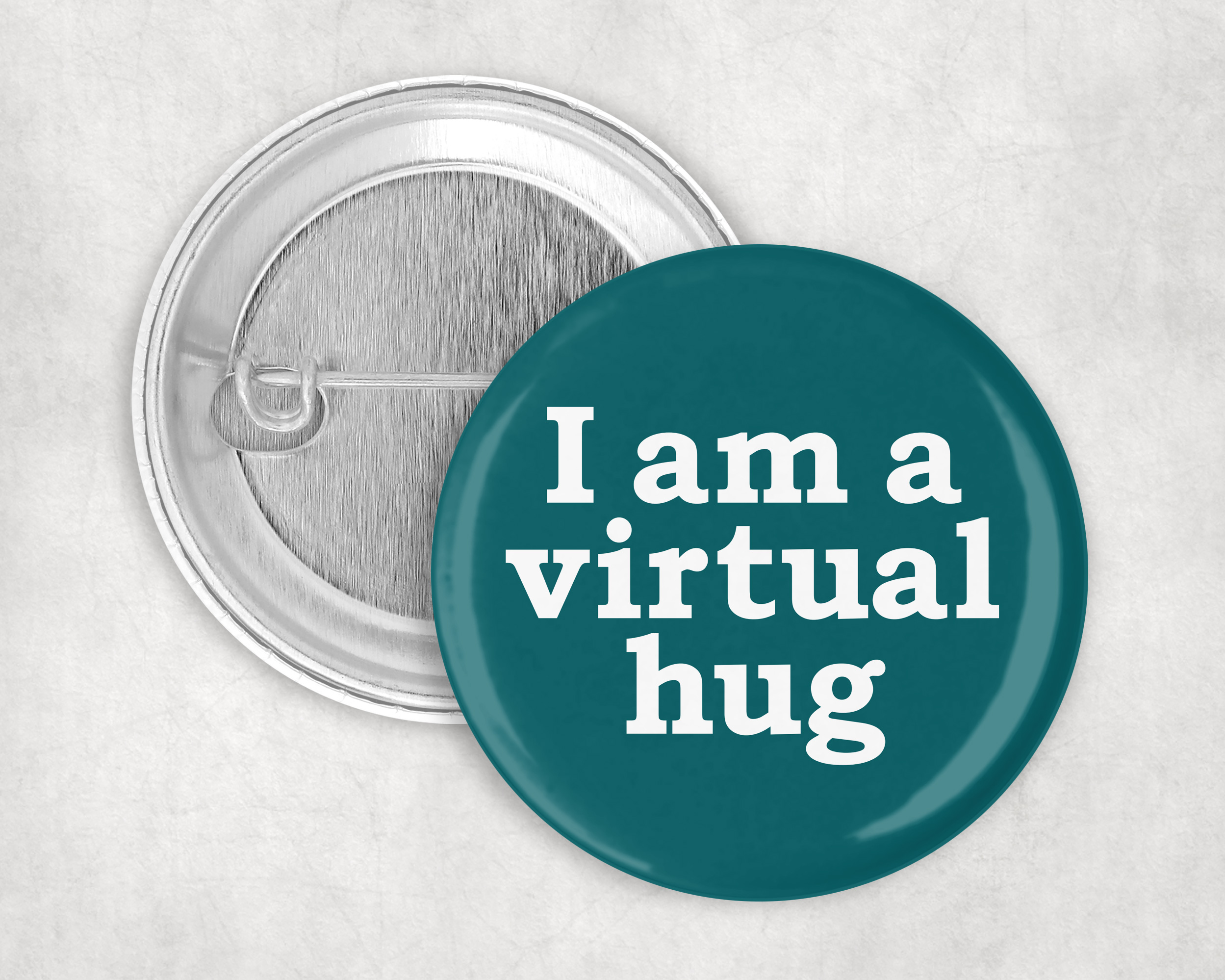 I am a virtual hug badge