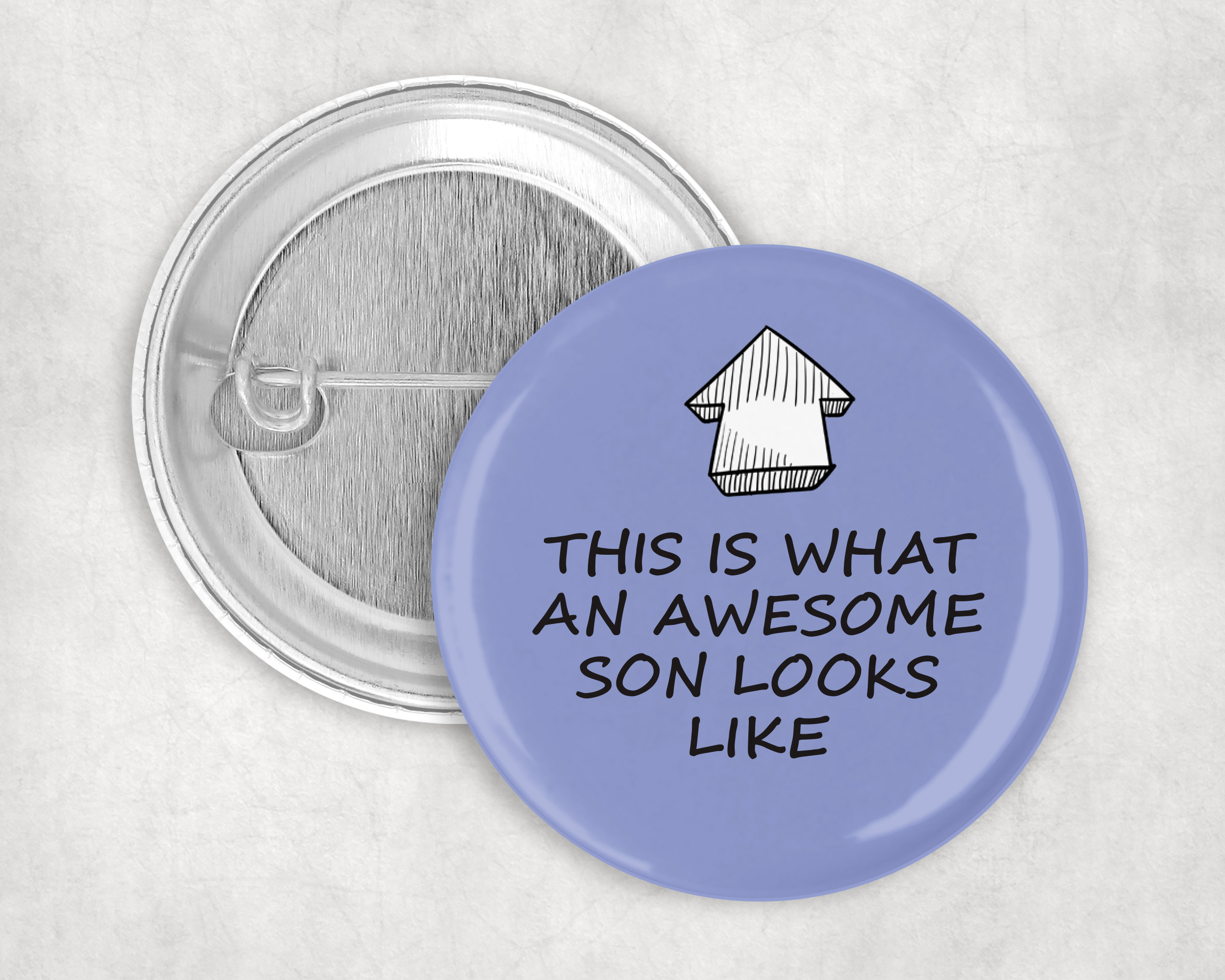 This is what an awesome son looks like