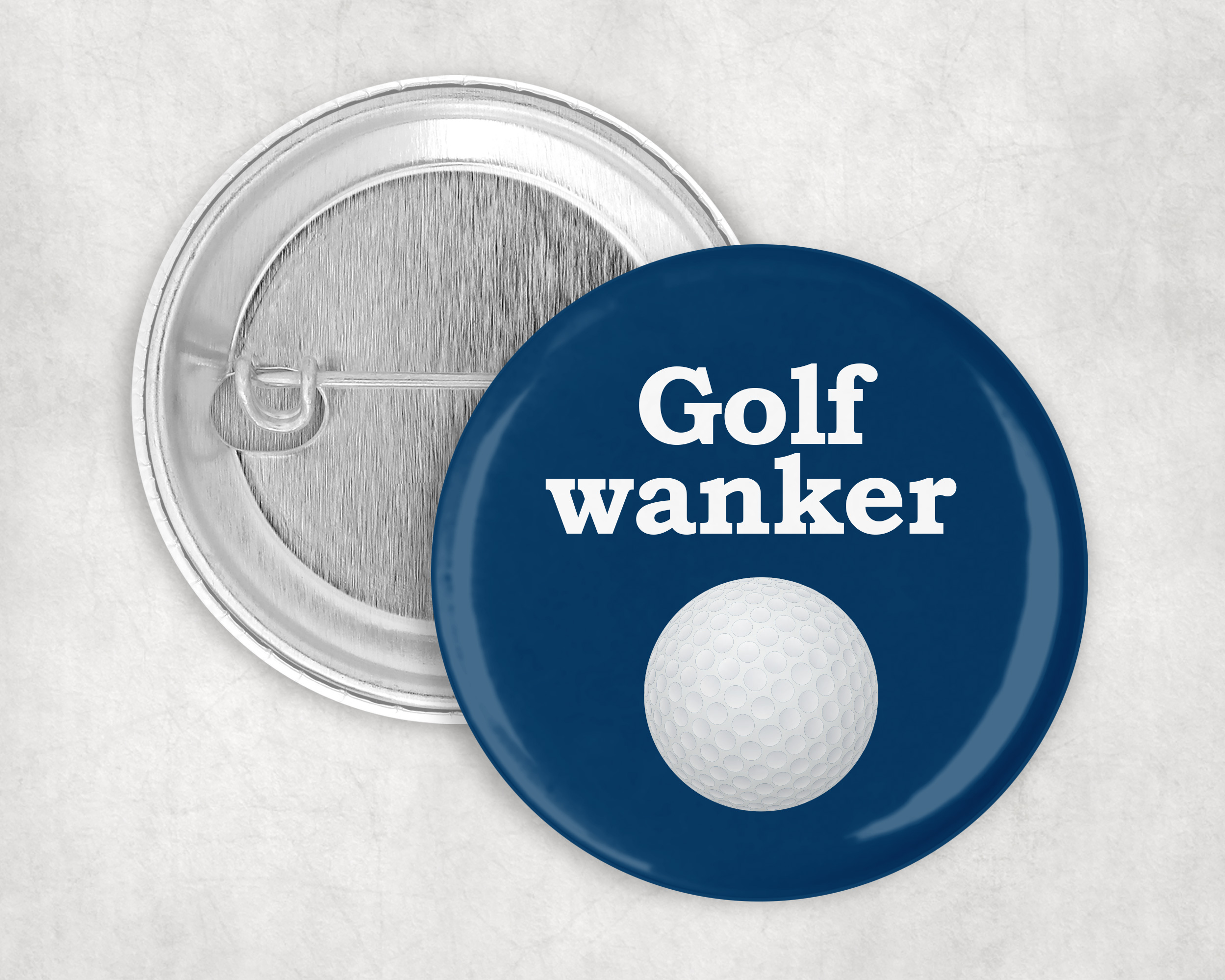 Golf w@nker badge