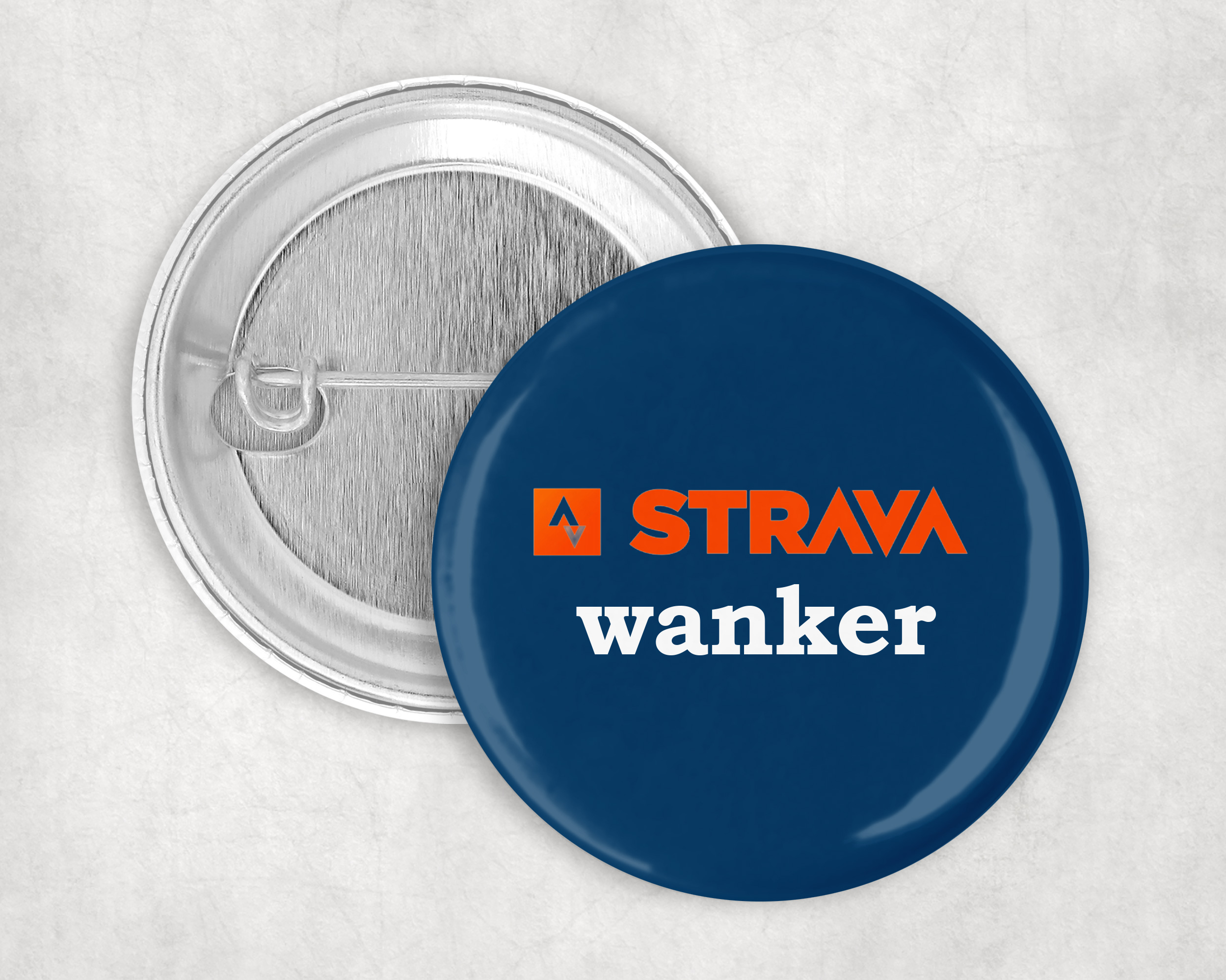Strava w@nker badge